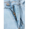 image:imageSidefeel Cropped Jeans for Women Wide Straight Leg Denim Stretch PantsB Sky Blue