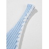 image:imageSidefeel Womens Fall Dresses V Neck Ribbed Knit Tank Mini Date Night DressSky Blue and White