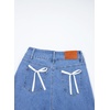 image:imageSidefeel Womens Jeans High Waisted Straight Leg Stretchy Y2K Ribbon Bowknot Loose Wide Leg Denim Pants Sky Blue Size 18