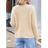 image:imageSidefeel Cardigan Sweaters for Women Long Sleeve Wrap V Neck Fall OutfitsApricot