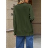 image:imageSidefeel Womens 3D Floral Long Sleeve V Neck Open Front Cardigan SweatersGreen