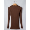 image:imageSidefeel Womens Cardigan Sweaters V Neck Long Sleeve Lightweight SweatersBrown