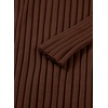 image:imageSidefeel Womens Cardigan Sweaters V Neck Long Sleeve Lightweight SweatersBrown