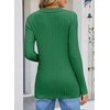 image:imageSidefeel Womens Cardigan Sweaters V Neck Long Sleeve Lightweight SweatersGreen