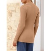 image:imageSidefeel Womens Cardigan Sweaters V Neck Long Sleeve Lightweight SweatersKhaki