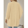 image:imageSidefeel Womens Oversized Cardigan Sweaters Boho Lightweight SweaterBeige