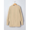 image:imageSidefeel Womens Oversized Cardigan Sweaters Boho Lightweight SweaterBeige