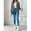 image:imageSidefeel Womens Oversized Cardigan Sweaters Boho Lightweight SweaterGrey