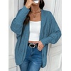 image:imageSidefeel Womens Oversized Cardigan Sweaters Boho Lightweight SweaterPeacock Blue