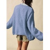 image:imageSidefeel Womens Oversized Fall Outfit Knit Cardigan SweatersAshleigh Blue