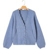 image:imageSidefeel Womens Oversized Fall Outfit Knit Cardigan SweatersAshleigh Blue
