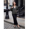 image:imageSidefeel Womens Oversized Fall Outfit Knit Cardigan SweatersDark Grey