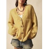 image:imageSidefeel Womens Oversized Fall Outfit Knit Cardigan SweatersGinger