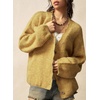 image:imageSidefeel Womens Oversized Fall Outfit Knit Cardigan SweatersGinger