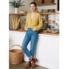 image:imageSidefeel Womens Oversized Fall Outfit Knit Cardigan SweatersGinger