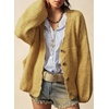 image:imageSidefeel Womens Oversized Fall Outfit Knit Cardigan SweatersGinger