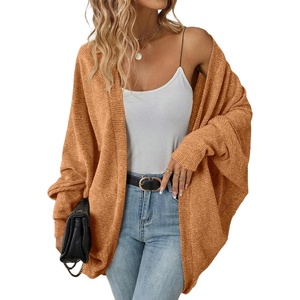 image:imageSidefeel Womens Oversized Cardigan Sweaters Boho Lightweight SweaterDesert Gold