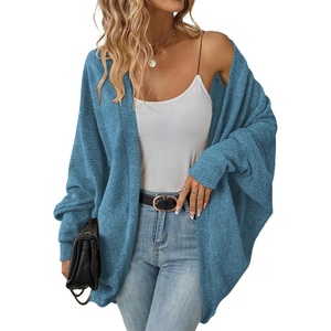 image:imageSidefeel Womens Oversized Cardigan Sweaters Boho Lightweight SweaterPeacock Blue