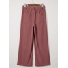 image:imageSidefeel Corduroy Pants Women Wide Leg High Waisted Drawstring Baggy PantsBrick Red