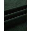 image:imageSidefeel Corduroy Pants Women Wide Leg High Waisted Drawstring Baggy PantsDark Forest Green