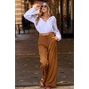 image:imageSidefeel Corduroy Pants Women with Pockets 2026 Fall ClothesChestnut