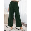 image:imageSidefeel Corduroy Pants Women with Pockets 2026 Fall ClothesDark Green
