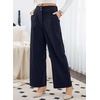 image:imageSidefeel Corduroy Pants Women with Pockets 2026 Fall ClothesNavy Blue