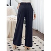 image:imageSidefeel Corduroy Pants Women with Pockets 2026 Fall ClothesNavy Blue