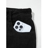 image:imageSidefeel Womens High Waisted Ruffle Flare Corduroy PantsBlack