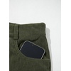 image:imageSidefeel Womens High Waisted Ruffle Flare Corduroy PantsGreen