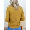 image:imageSidefeel Womens Ruffle Mock Neck Pullover SweatersGinger