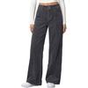 image:imageSidefeel Womens Casual High Waist Wide Leg Corduroy PantsDark Gray