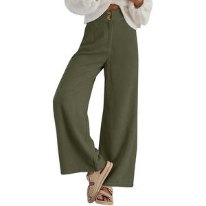 image:imageSidefeel Corduroy Pants Women with Pockets 2026 Fall ClothesArmy Green