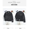 image:imageSidefeel Denim Jacket for Women Cropped Jean Jacket Trendy ShacketA Black