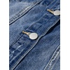image:imageSidefeel Denim Jacket for Women Cropped Jean Jacket Trendy ShacketBluing