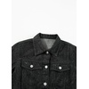 image:imageSidefeel Denim Jacket for Women Cropped Jean Jacket Trendy ShacketDeep Black