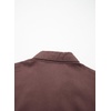 image:imageSidefeel Women Denim Shirts Oversized Long Sleeve Button Down Blouse TopBrown