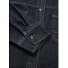 image:imageSidefeel Women Denim Shirts Oversized Long Sleeve Button Down Blouse TopVintage Blue