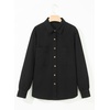 image:imageSidefeel Womens Long Sleeve Button Down Collared Denim ShirtBlack