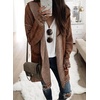 image:imageSidefeel Cardigan Sweaters for Women Open Front Fall OutfitA Brown