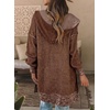 image:imageSidefeel Cardigan Sweaters for Women Open Front Fall OutfitA Brown