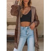 image:imageSidefeel Cardigan Sweaters for Women Open Front Fall OutfitA Brown