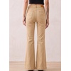 image:imageSidefeel Womens Flared Jeans High Waisted Denim PantsKhaki