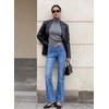 image:imageSidefeel Womens Flared Jeans High Waisted Denim PantsLight Blue