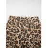 image:imageSidefeel Womens High Waisted Wide Leg Stretchy JeansKhaki Leopard