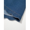 image:imageSidefeel Womens Jean Skirt High Waisted Denim SkirtDark Blue