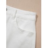 image:imageSidefeel Womens Jean Skirt High Waisted Denim SkirtWhite