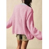 image:imageSidefeel Womens Oversized Fall Outfit Knit Cardigan SweatersPink