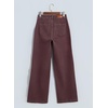 image:imageSidefeel Womens Wide Leg Jeans High Waisted Drawstring Denim SweatpantsCoffee
