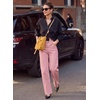 image:imageSidefeel Womens Wide Leg Jeans High Waisted Stretchy Jeans Denim PantsPink